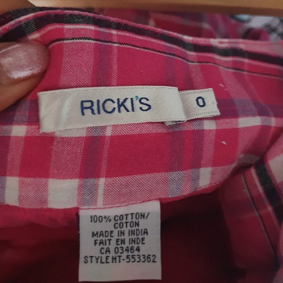 Ricki's pink pattern skirt (US 0) - Picture 2 of 2